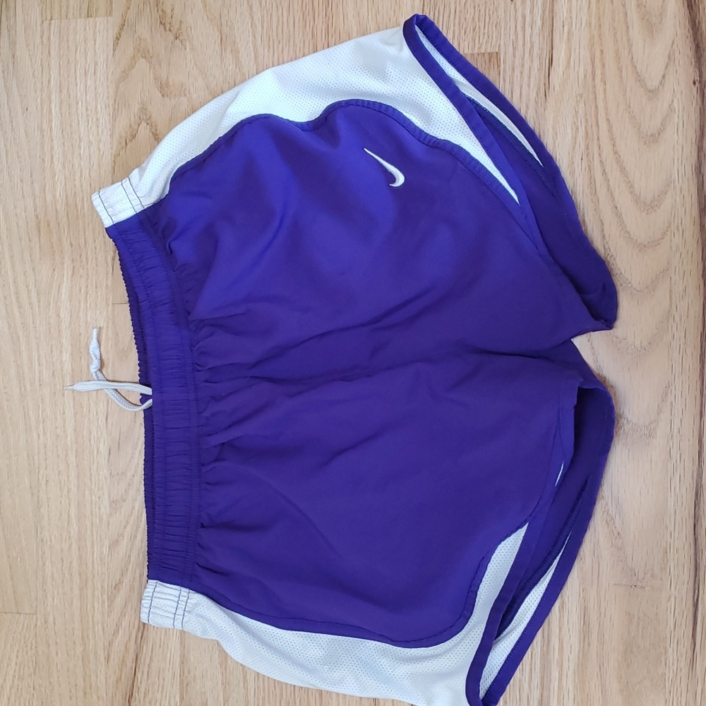 Purple Nike Running Shorts